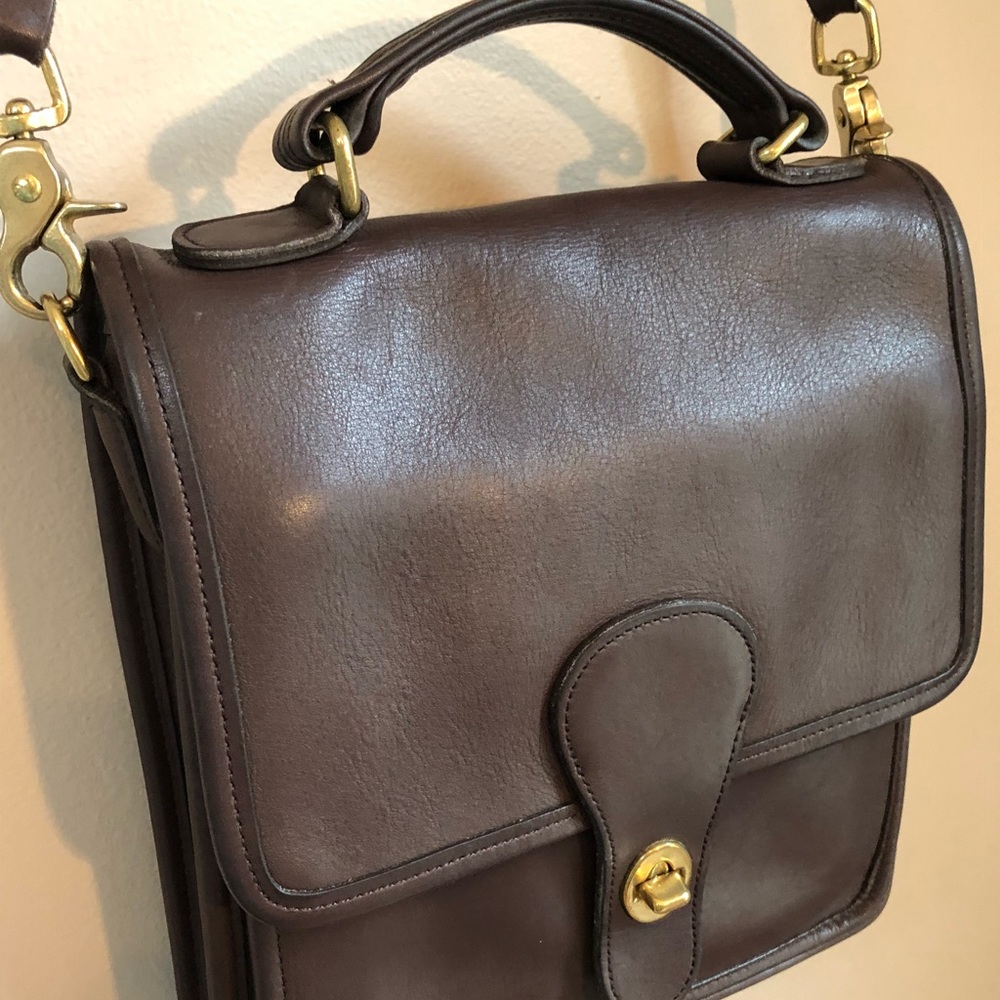 Coach Leather Station Shoulder and Handbag